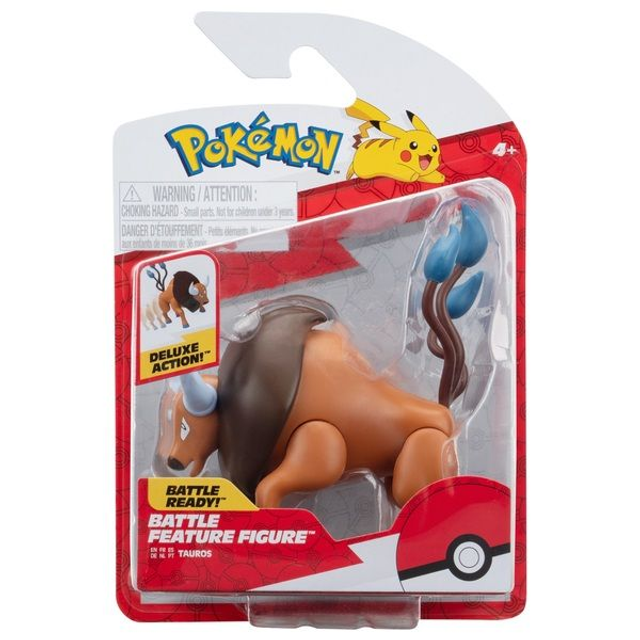 Pokemon: Tauros Battle Feature Figure 