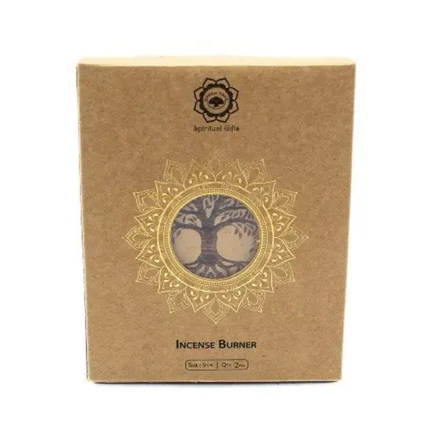 Räuchergefäß mit Tigeraugenstein