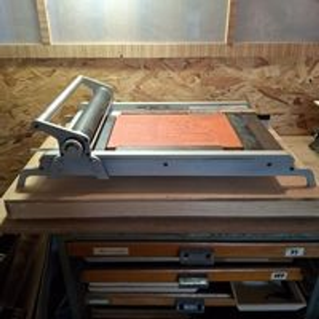 Presse typographique P37