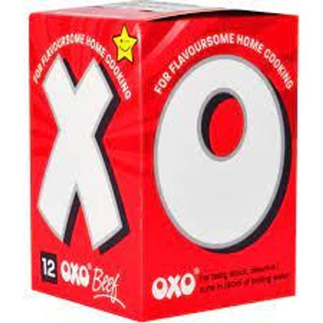 Oxo Beef Cubes 12s