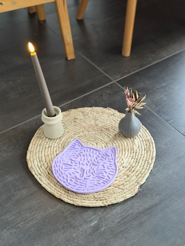 Tapis de léchage parme