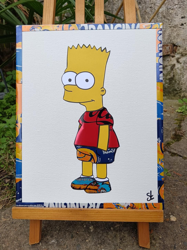 Tableau Bart Simpson 