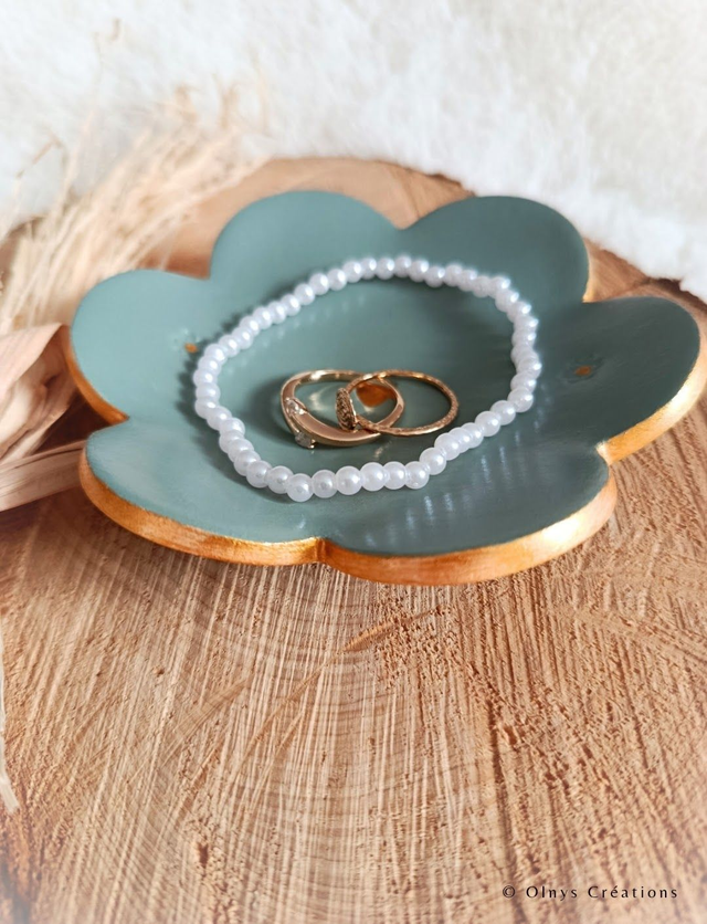 Coupelle à bijoux en argile ~ Vide-poche