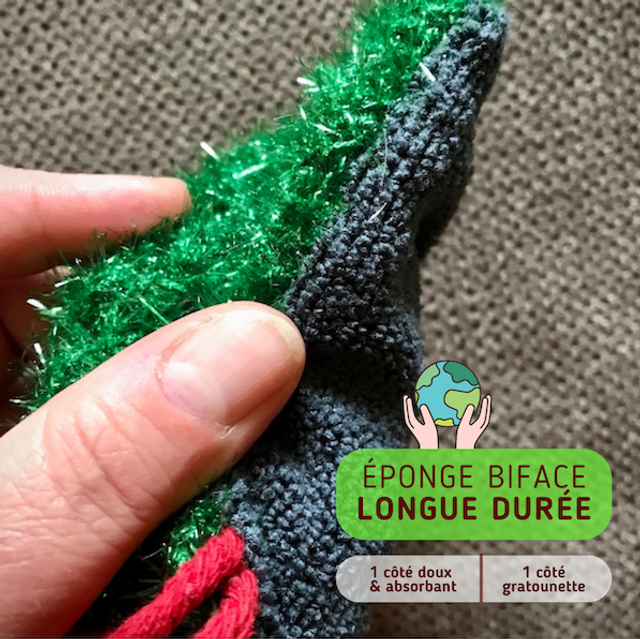 Éponge biface éco-responsable