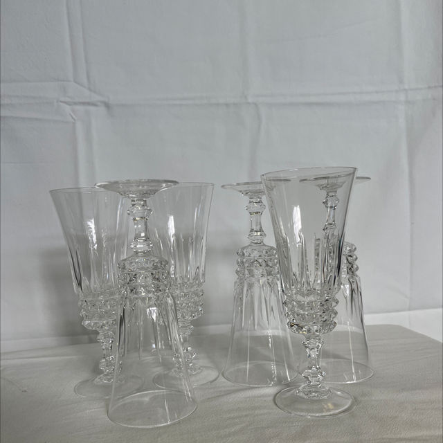 flûtes à champagne crystal d’Arques