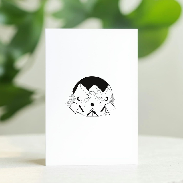 "Trek" Carte postale - 2024