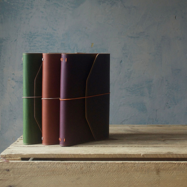 Le Trifold A5 Leather Journal