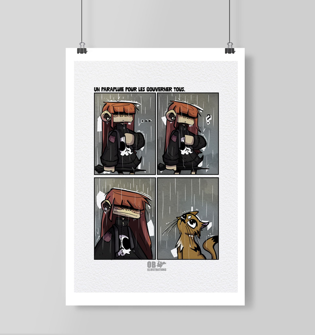 "UN PARAPLUIE POUR LES GOUVERNER TOUS" - Mini BD p1