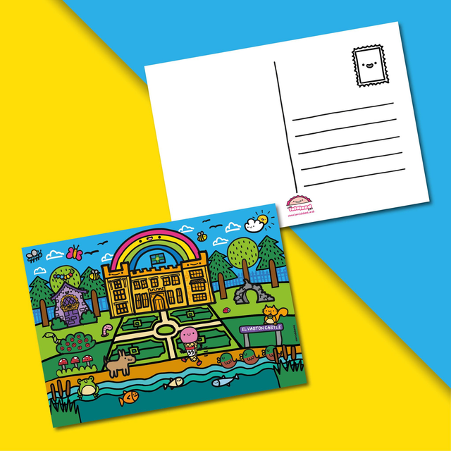 Ayup Elvaston Postcard