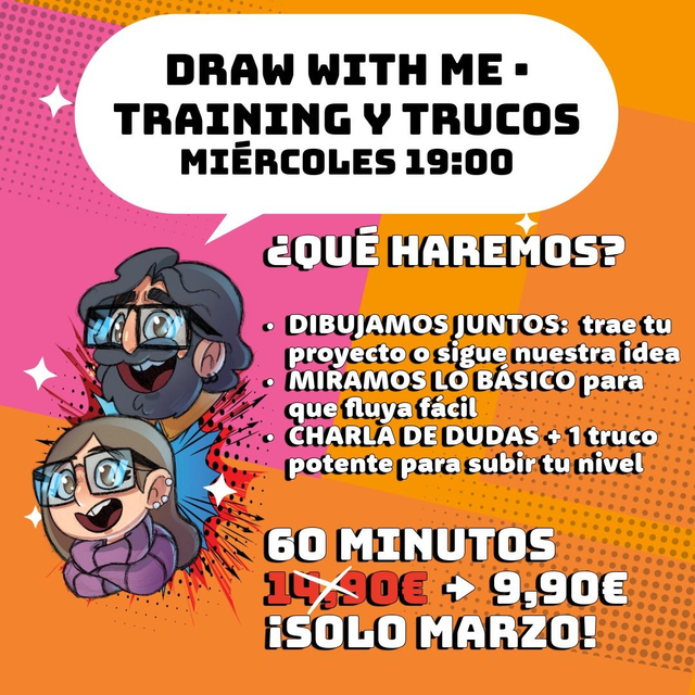 MIÉRCOLES 18.03.2026 / 19:00 - Sesión de 60 min