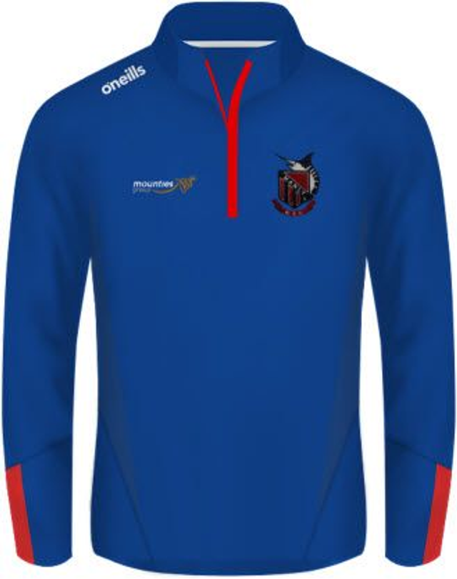 Jensen Half Zip Top Royal Blue