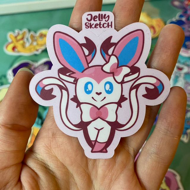 Poke Sticker | Sylveon | Eeveelutions