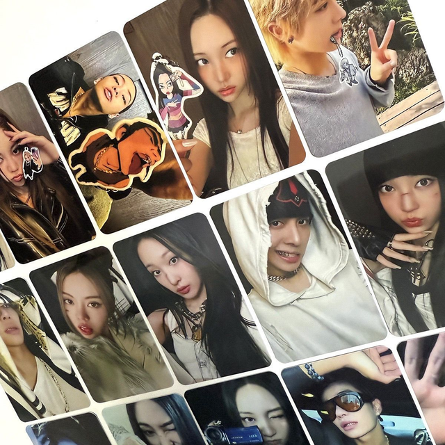 Set de cartes ALL DAY PROJECT fan made | Min. 5 cartes | Membres et dos aléatoires | K-POP