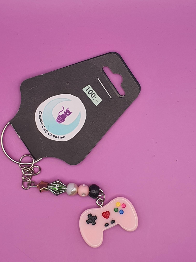 Keychain Controller Pink