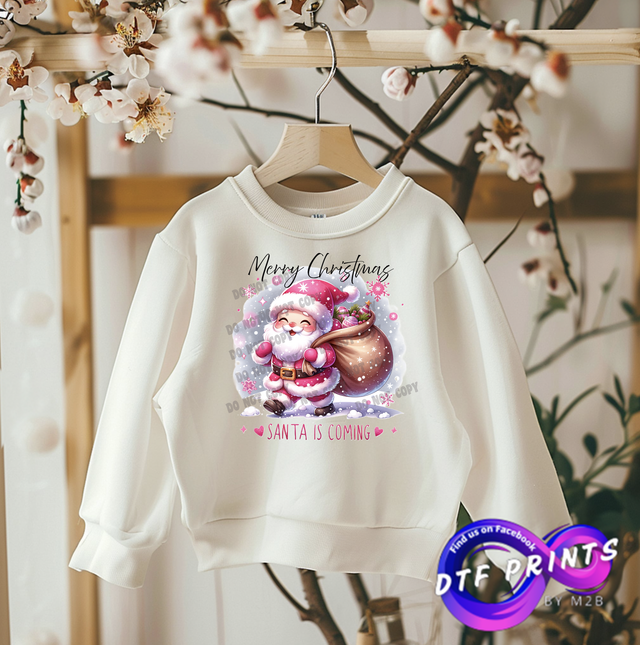 Pink Santa is coming