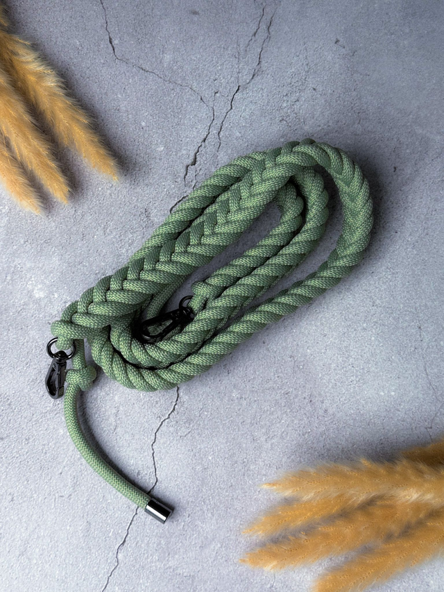 Bag Strap Braided (S) | eukalyptus | Polyester | Taschengurt