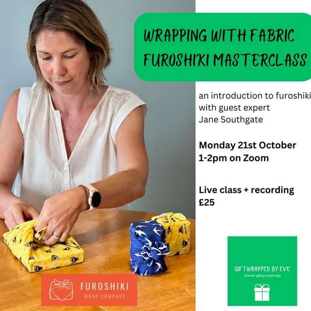 Wrapping with Fabric: Introduction to Furoshiki