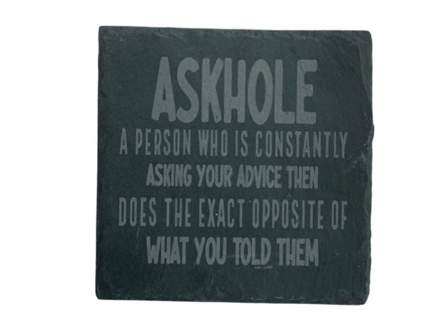 Askhole Coaster