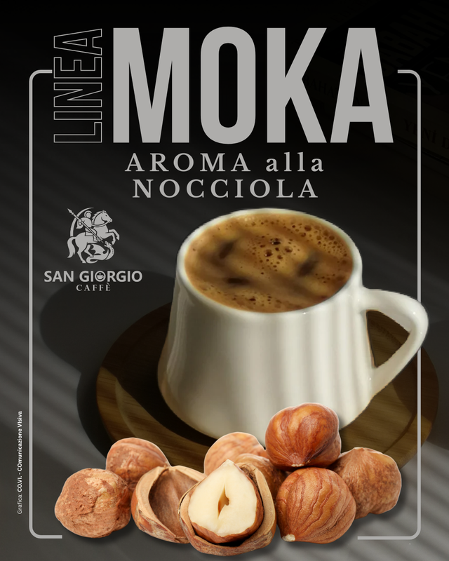 linea MOKA "aroma alla NOCCIOLA"