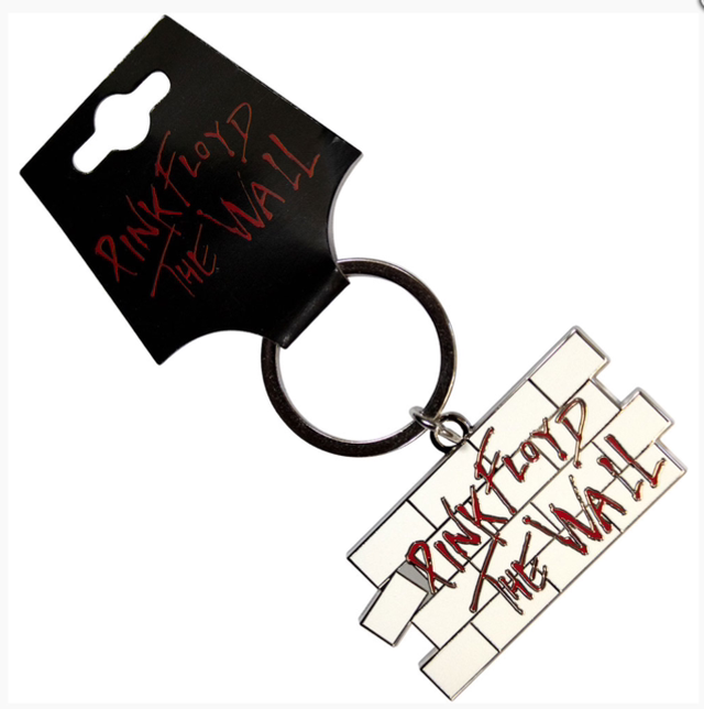 PINK FLOYD KEYCHAIN: THE WALL WALL LOGO