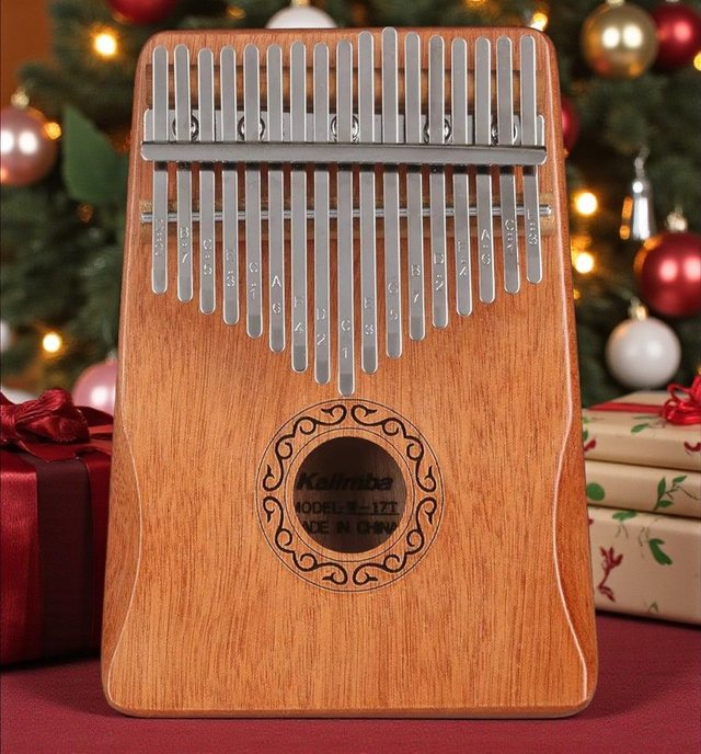 Kalimba 21-Tasten Mahagoni 