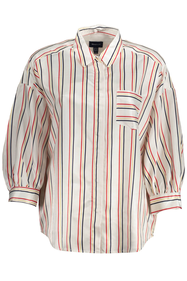 GANT CAMICIA MANICHE LUNGHE DONNA BIANCO