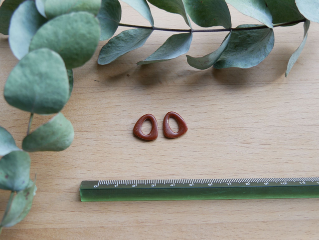 Mini triangle marron