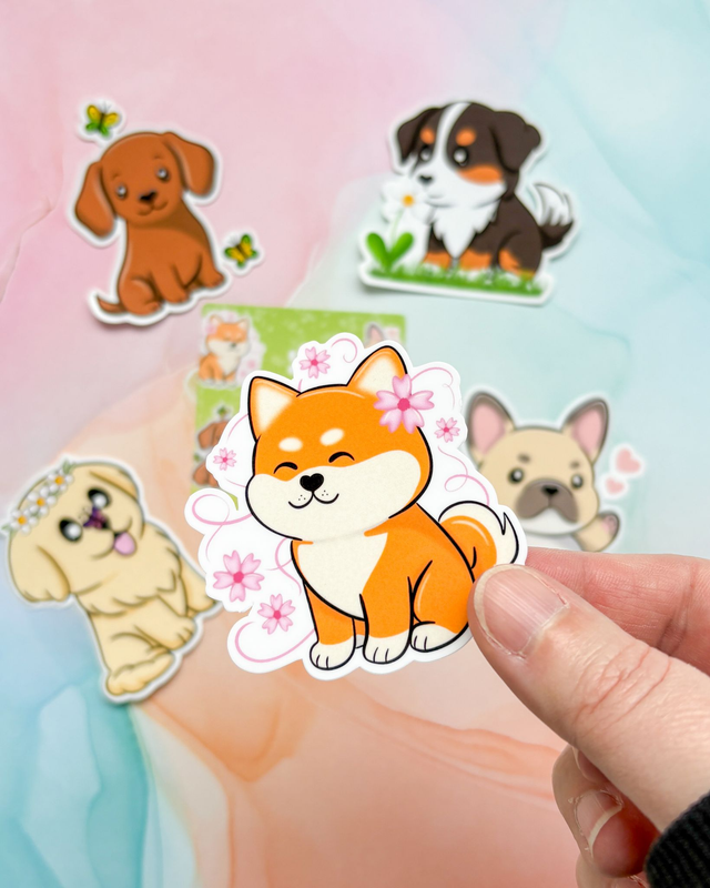 Sticker Toutou Surprise