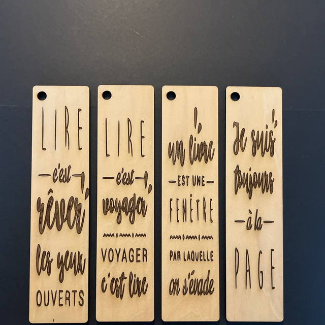 Les marque-pages à lire 