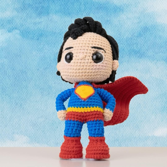 Bonecos Amigurumi Super Heróis DC