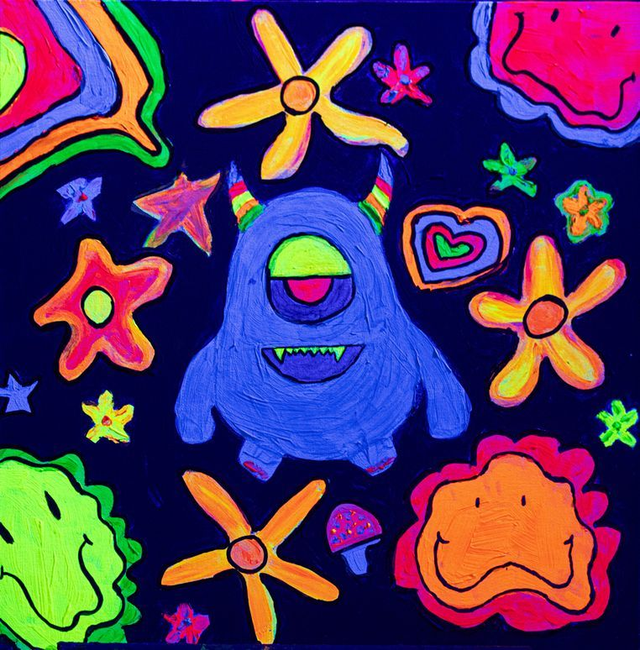 25 Juin Atelier peinture dans le noir (5/14 ans)