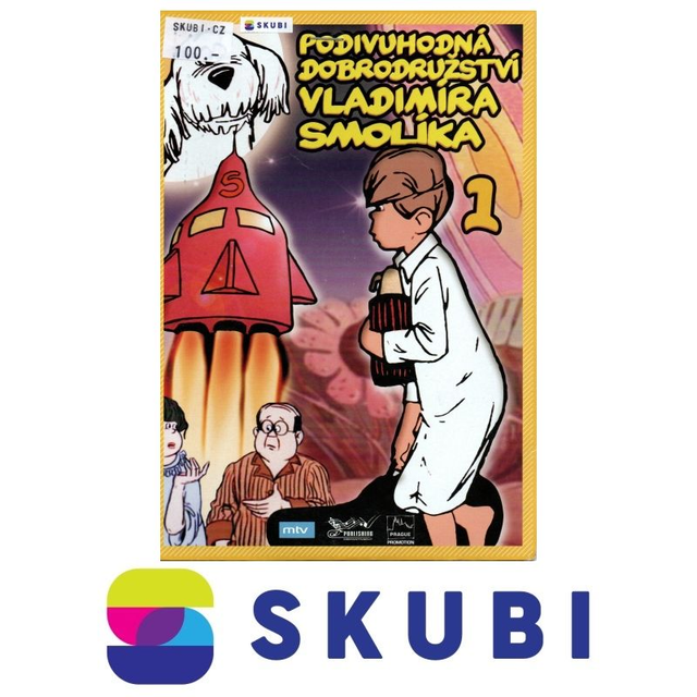 DVD Podivuhodná dobrodružství Vladimíra Smolíka 1 - česky