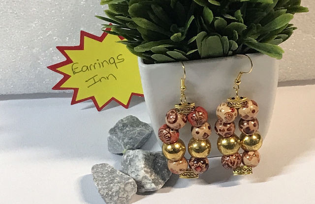 Brown  Dangling Earrings - BRDE51