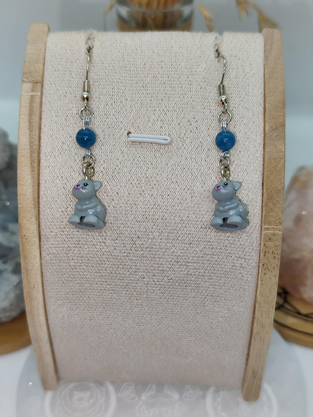 Apatite bleue souris