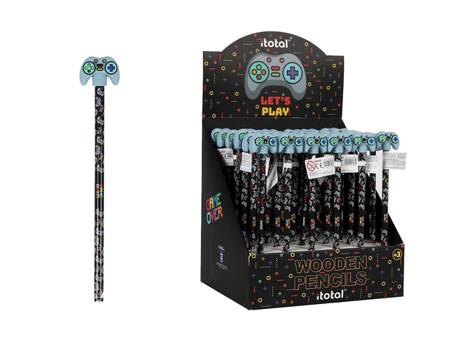 Matita itotal con Topper 3D - LETS PLAY