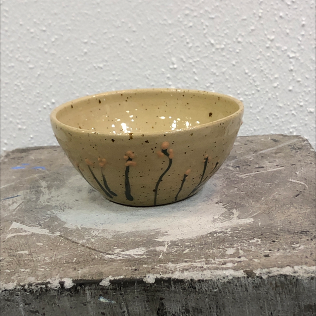 “Blomst” skål Ø12 af Inge Stendys