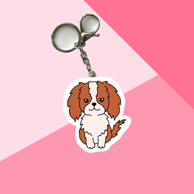 DOG keychain - King Charles Cavalier
