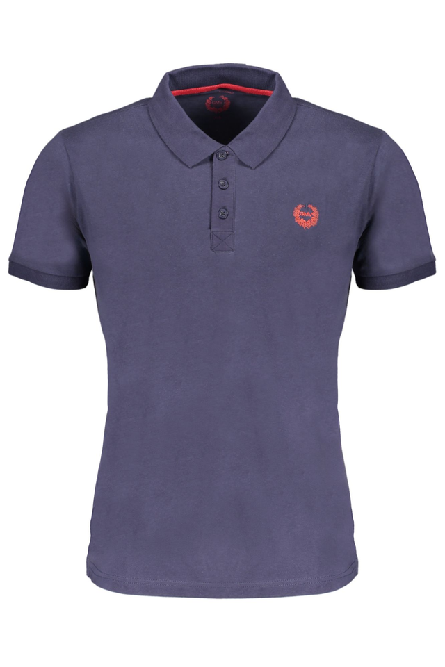 GIAN MARCO VENTURI POLO MANICHE CORTE UOMO BLU