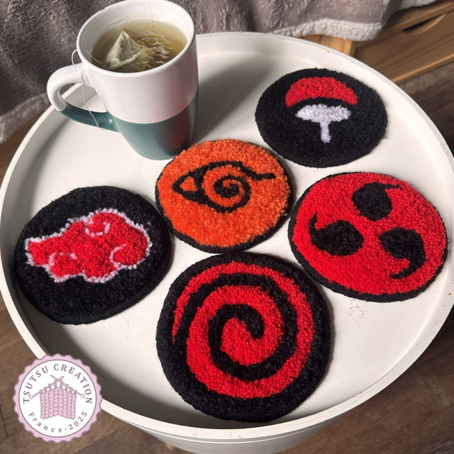 Dessous de tasse Uchiha - Naruto