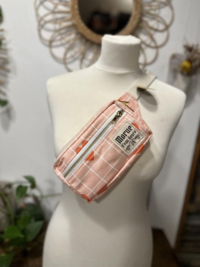 pockette coeur rose 