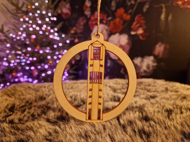 Kerstornament Poldertoren