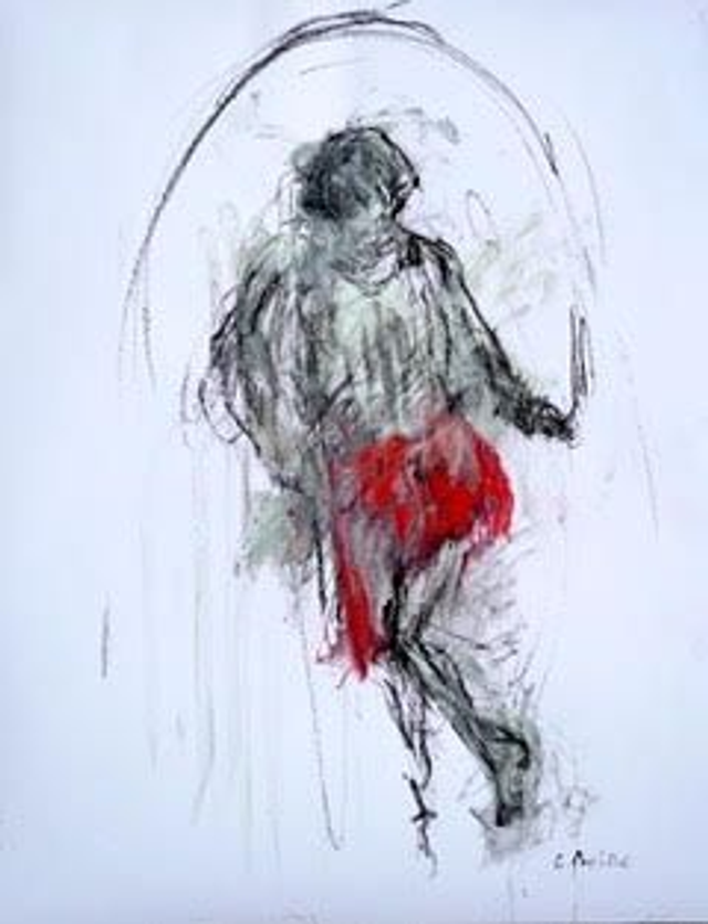 Catherine Duchêne_La jupe rouge