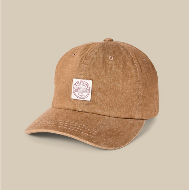 Filson 9.5 OZ Denim Cap Harvest Tan 