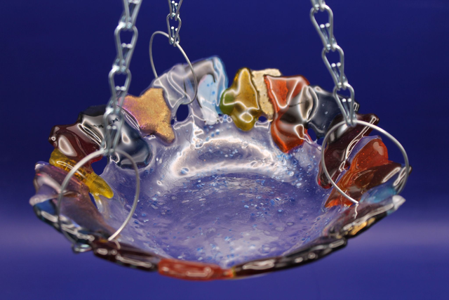 9" Colourful Bird Feeder