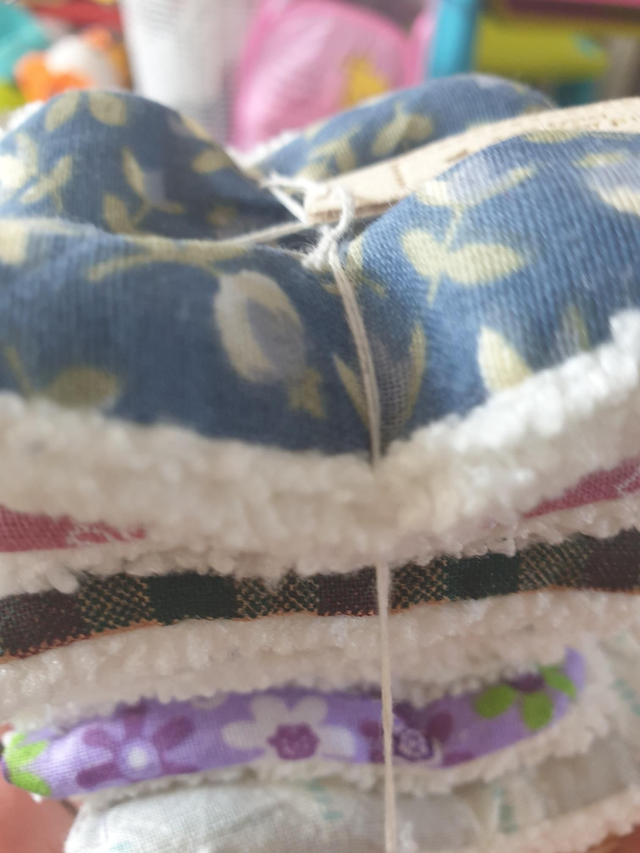 Lingettes Démaquillantes Par 8. Couture fait maison Annoeullin Lille 