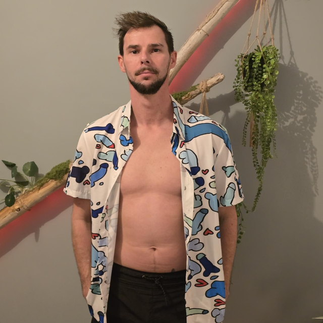 CHEMISE PENIS COEUR TAILLE M