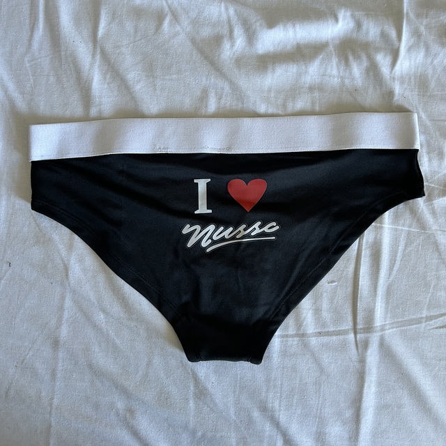“I ❤️ nussc” knickers