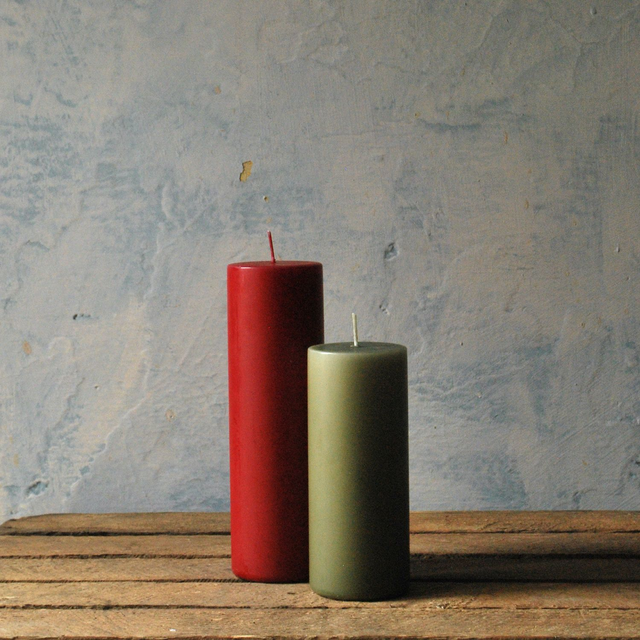 Pillar Candle Dipped