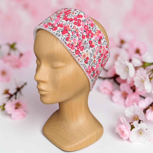 Bandeau de Soin Visage – Coton &amp; Bambou