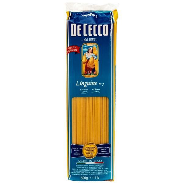 Linguine N.7 De Cecco 500g .